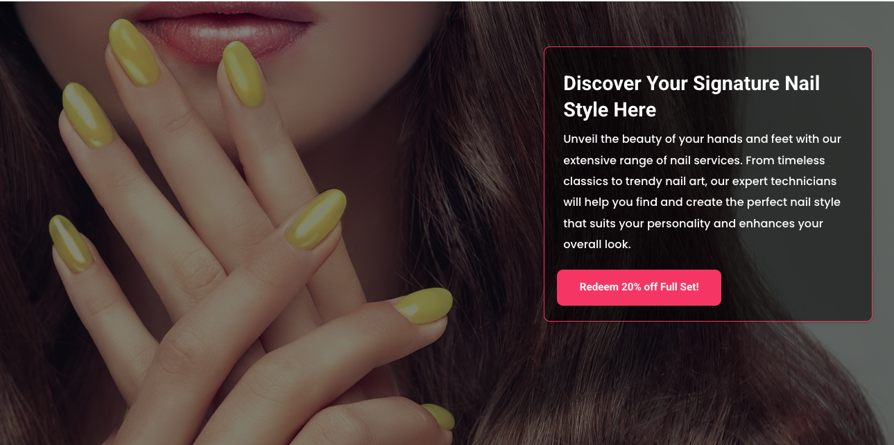 Wellness website template preview