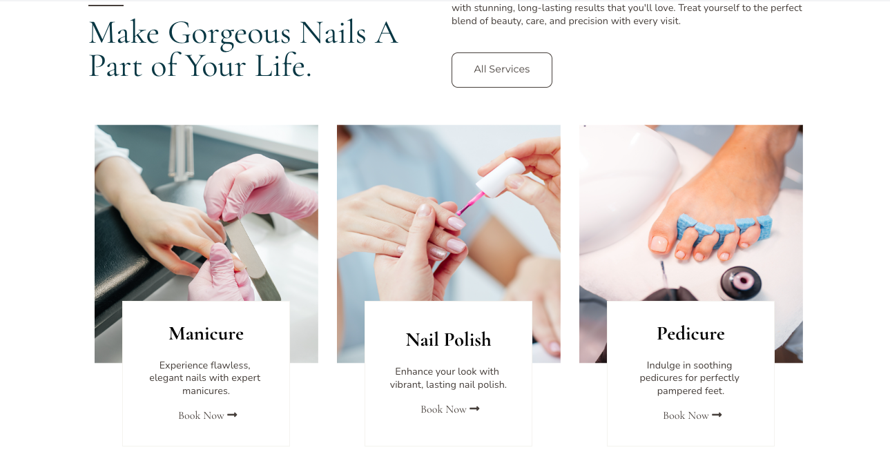 Wellness website template preview